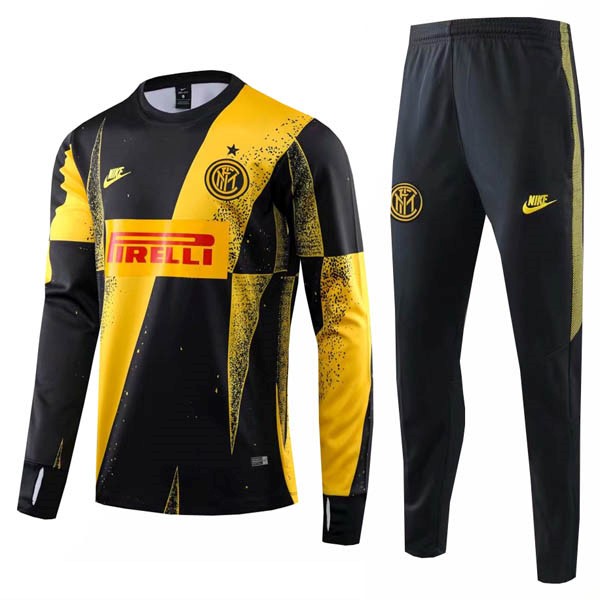 Chandal Inter Milan 2019 2020 Negro Amarillo Rojo